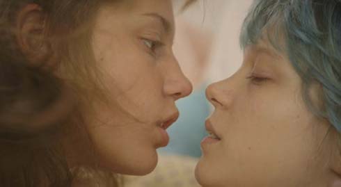 Adèle Exarchopoulos and Léa Seydoux in Blue is the Warmest Color