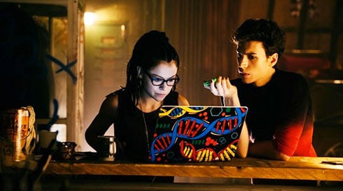 Gotta love the double helix stickers on Cosima's computer