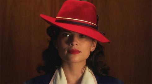 Agent Carter in her red hat