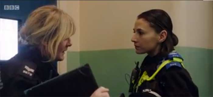 Sarah Lancashire and Charlie Murphy in Happy Valley