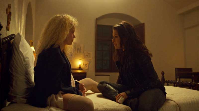 Tatiana Maslany as Helena and Sarah in Orphan Black