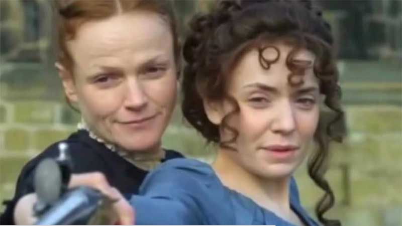 Maxine Peake and Christine Bottomley in The Secret Diaries of Miss Anne Lister