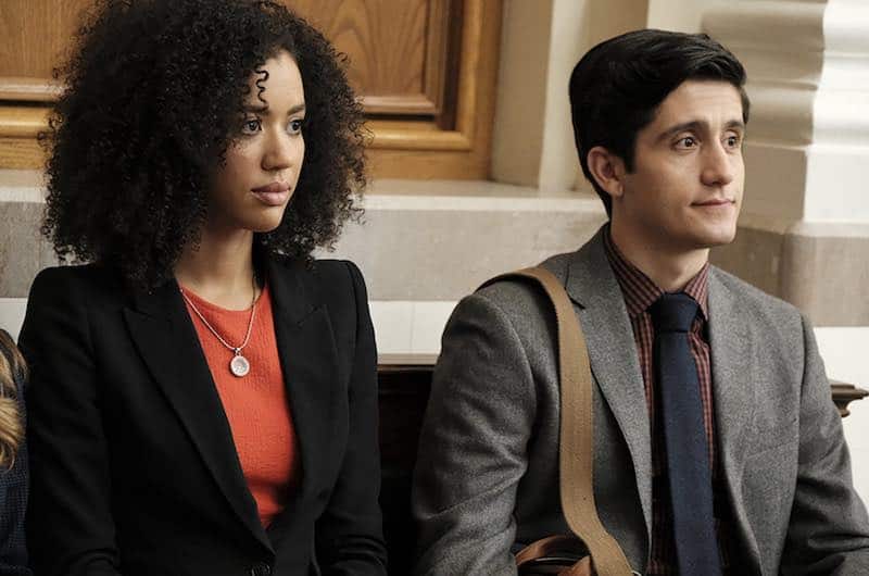 Jasmin Savoy Brown and Wesam Keesh in For the People