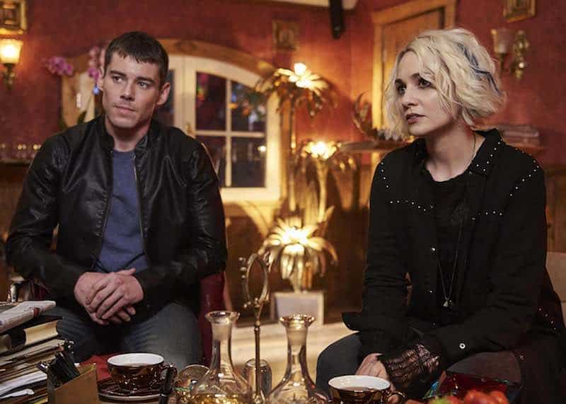 Brian J. Smith and Tuppence Middleton in Sense8