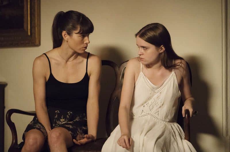 Jessica Biel and Nadia Alexander in The Sinner