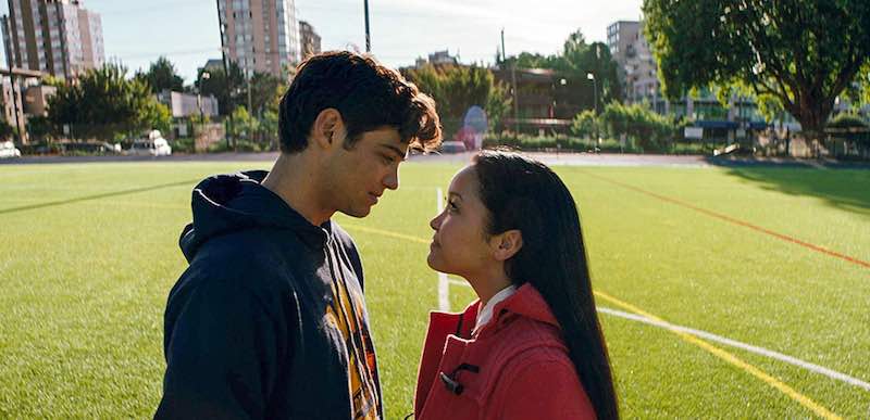 Noah Centineo and Lana Condor in To All the Boys I've Loved Before