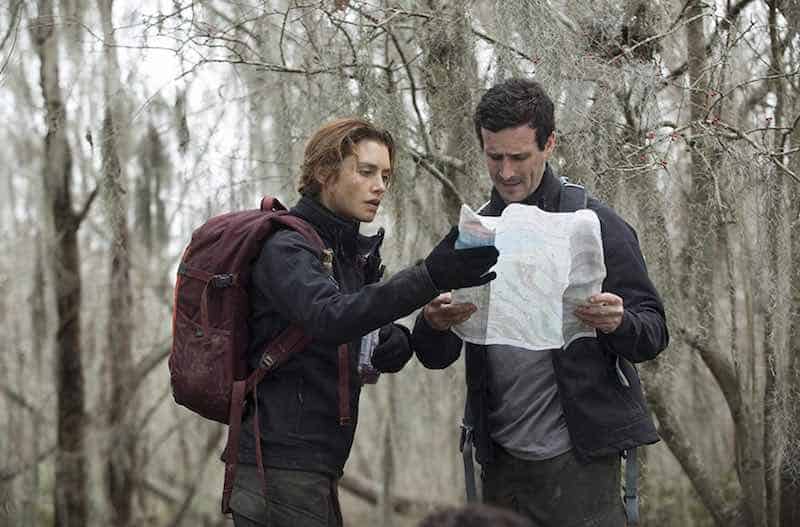 James Ransone and Hannah Ware in The First