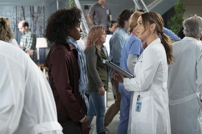 Khalilah Joi and Camilla Luddington  in Grey's Anatomy