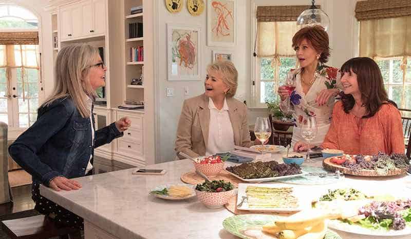 Candice Bergen, Jane Fonda, Diane Keaton, and Mary Steenburgen in Book Club