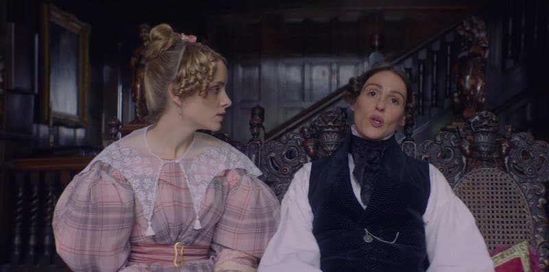 Sophie Rundle and Suranne Jones in Gentleman Jack