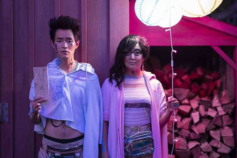 Christopher Larkin  and 
Ashley Park  in Tales of the City