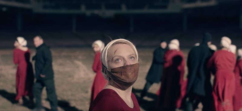 Elisabeth Moss in The Handmaid's Tale