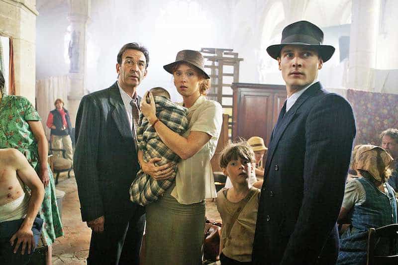 Robin Renucci, Audrey Fleurot and Nicolas Gob in A French Village