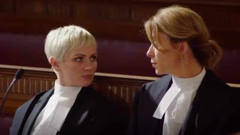 Eve Myles and Hannah Daniel in Keeping Faith
