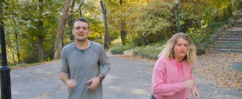 Micah Stock and Jillian Bell in Brittany Runs a Marathon