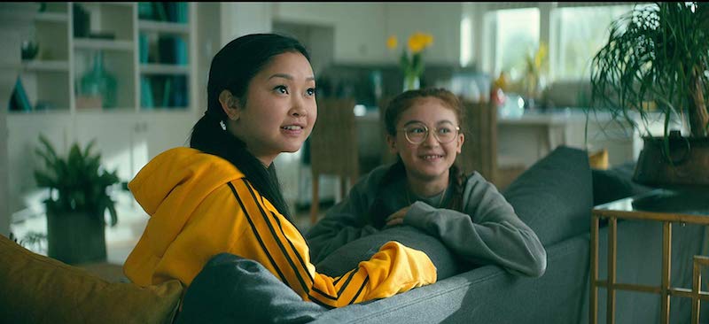 Lana Condor and Anna Cathcart in To All the Boys: P.S. I Still Love You