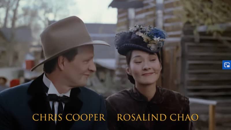 Chris Cooper and Rosalind Chao in Thousand Pieces of Gold