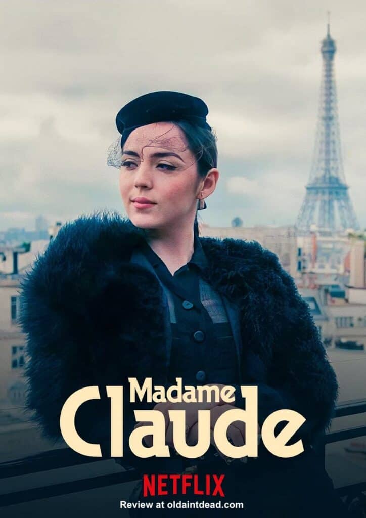 Sidonie in a Madame Claude poster