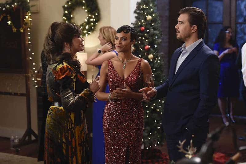 Marie Osmond, Rob Mayes, and Carly Hughes in The Christmas Edition