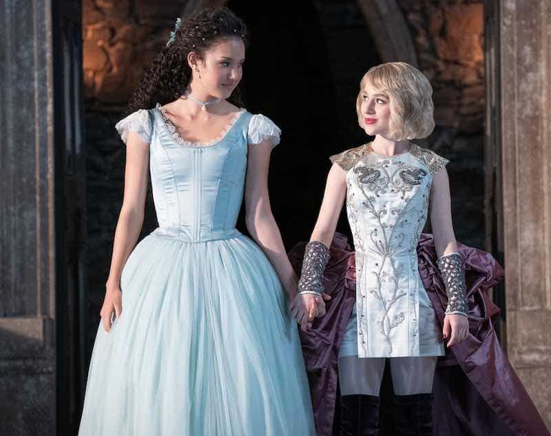 Sophia Anne Caruso and Sofia Wylie in The School for Good and Evil
