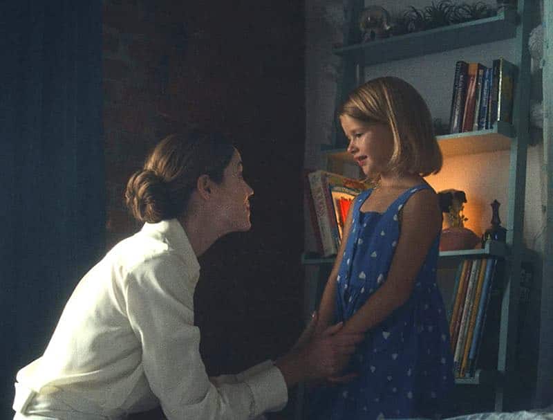 Rose Decker and Michelle Monaghan in Nanny