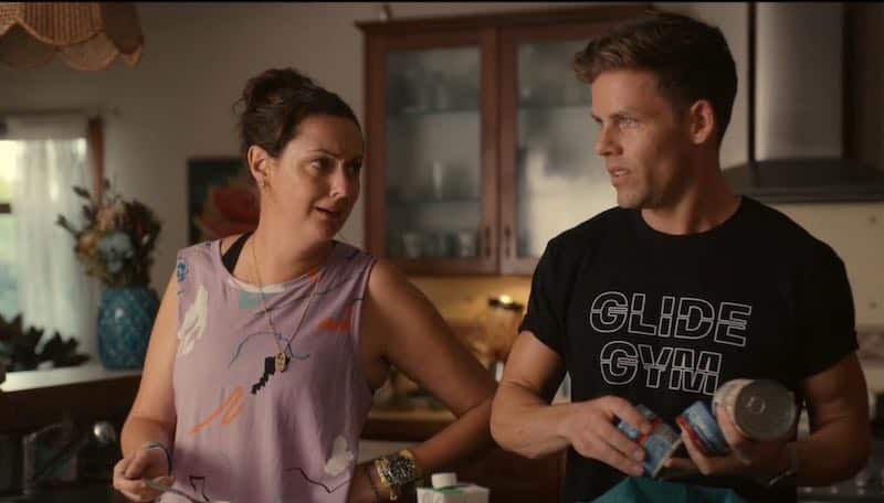 Celeste Barber and Lachlan Buchanan in Wellmania