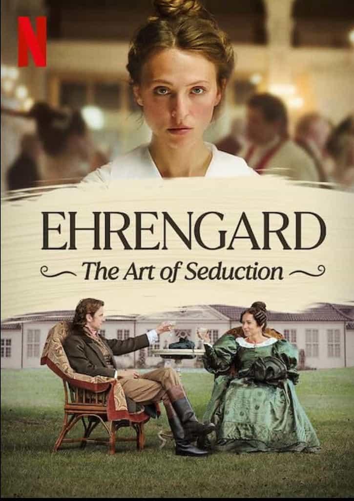 Alice Bier Zanden is featured on the poster for Ehrengard: The Art of Seduction