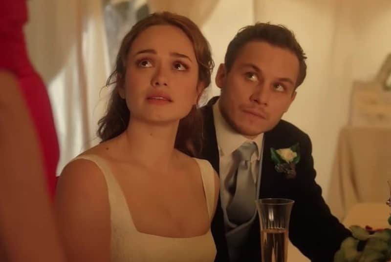 Rose Williams and Finn Cole in Locked In