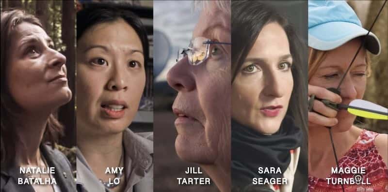 Natalie Batalha, Amy Lo, Jill Tarter, Sara Seager, Maggie Turnbull from The Hunt for Planet B
