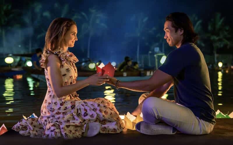 Rachael Leigh Cook and Scott Ly in A Tourist's Guide to Love