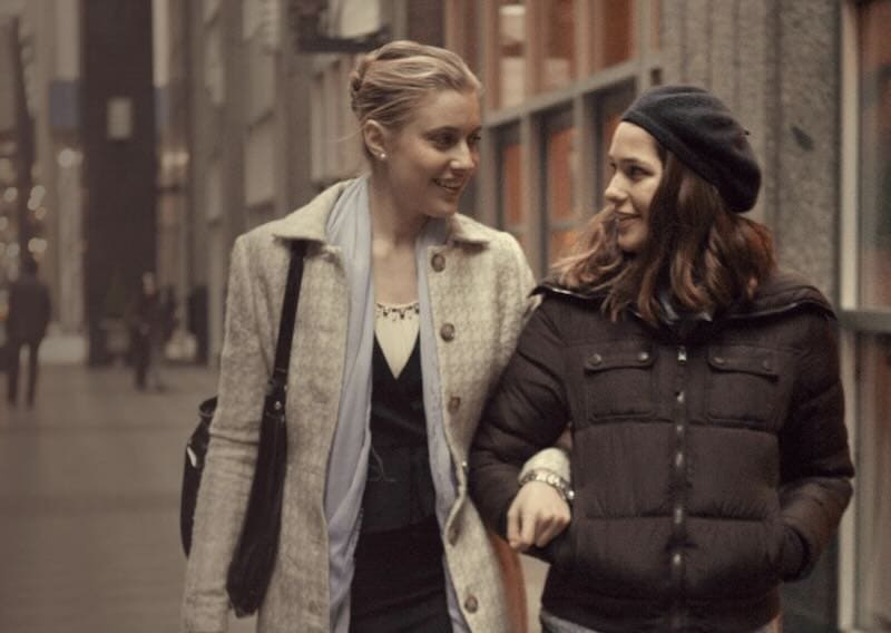 Greta Gerwig and Lola Kirke in Mistress America