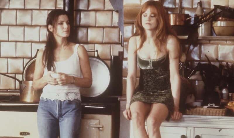 Sandra Bullock and Nicole Kidman in Practical Magic
