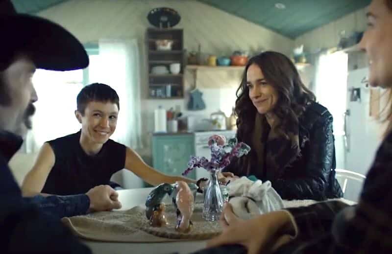  Tim Rozon, Dominique Provost-Chalkey, Melanie Scrofano and Katherine Barrell in Wynonna Earp Vengeance