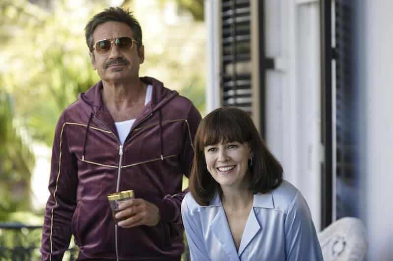 David Duchovny and Rosemarie DeWitt in The Estate
