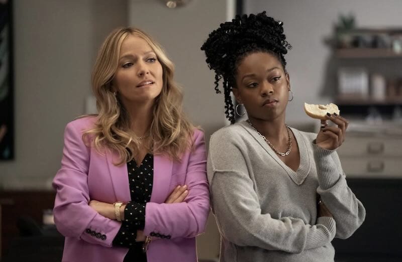 Jazz Raycole and Becki Newton in The Lincoln Lawyer
