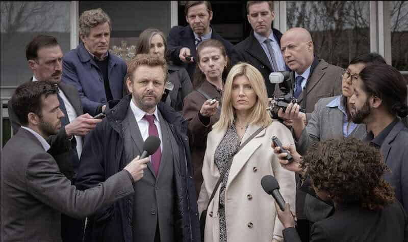 Michael Sheen, Sharon Horgan, and others in Best Interests © Chris Baker Pictures