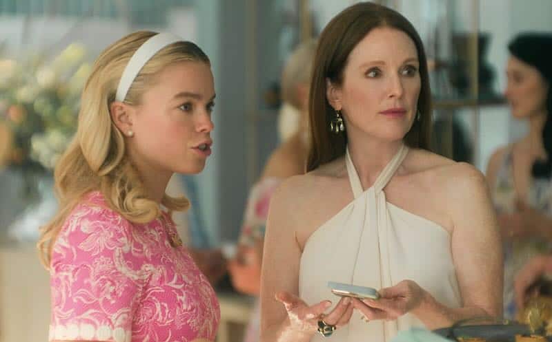 Julianne Moore and Milly Alcock in Sirens
