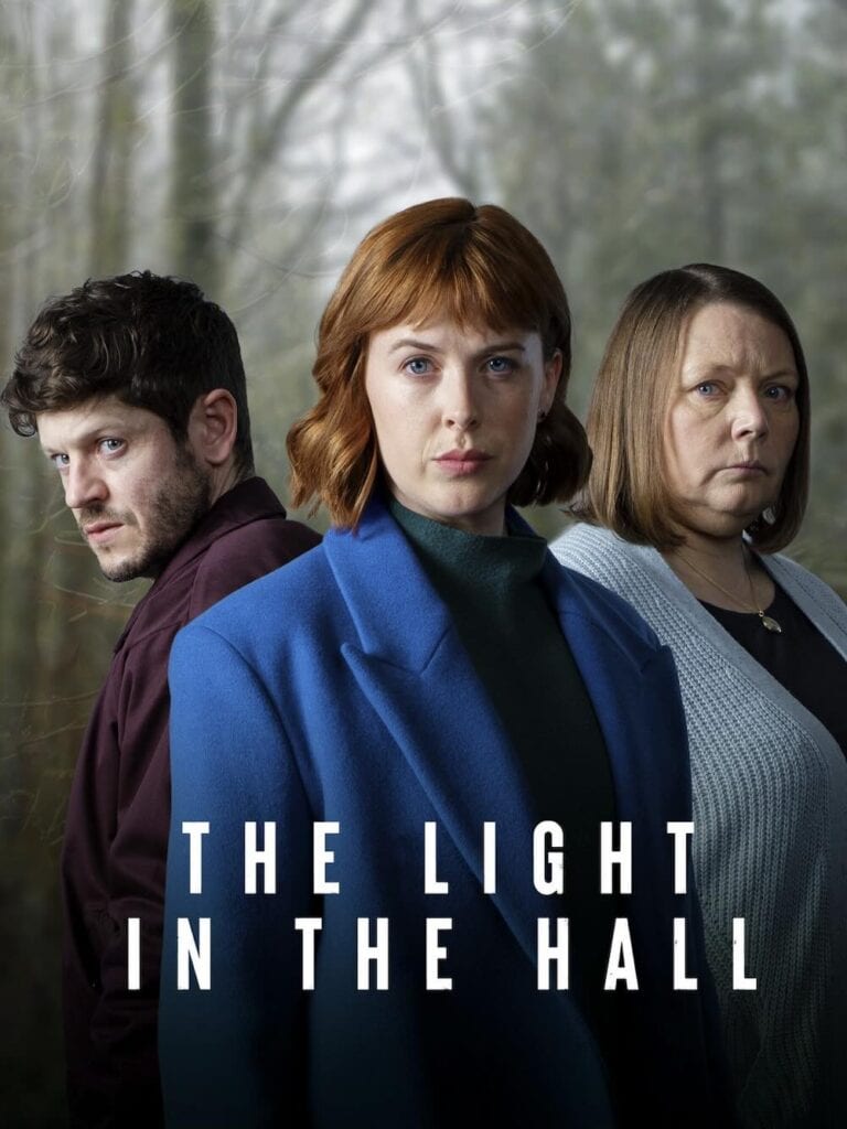 Joanna Scanlan, Iwan Rheon, and Alexandra Roach in The Light in the Hall