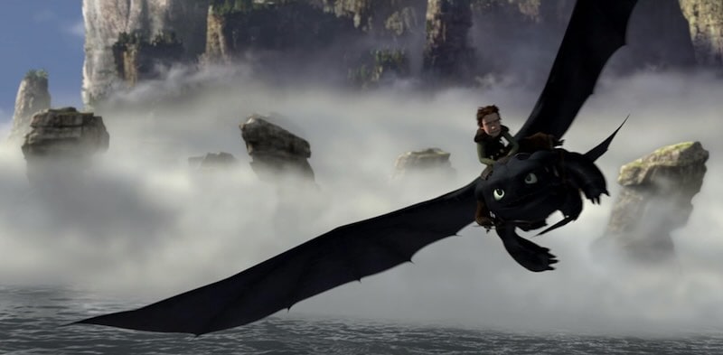 How to Train Your Dragon, the animated 2010 version